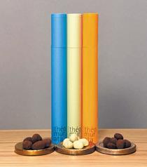 中洲博多座周辺の穴場カフェバーSKIFFメニューのthéomurataのショコラビーンズ