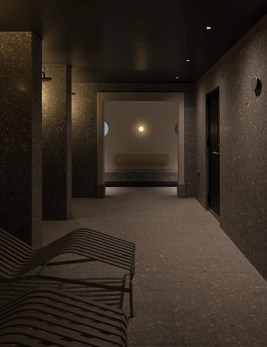 福岡博多サクラドウのプライベートサウナ 2-B