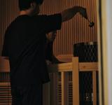 サウナルームでほうじ茶ロウリュのテスト